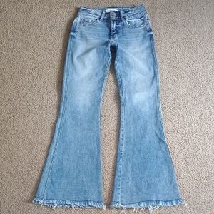 Flying Monkey Light Blue Flare Jeans